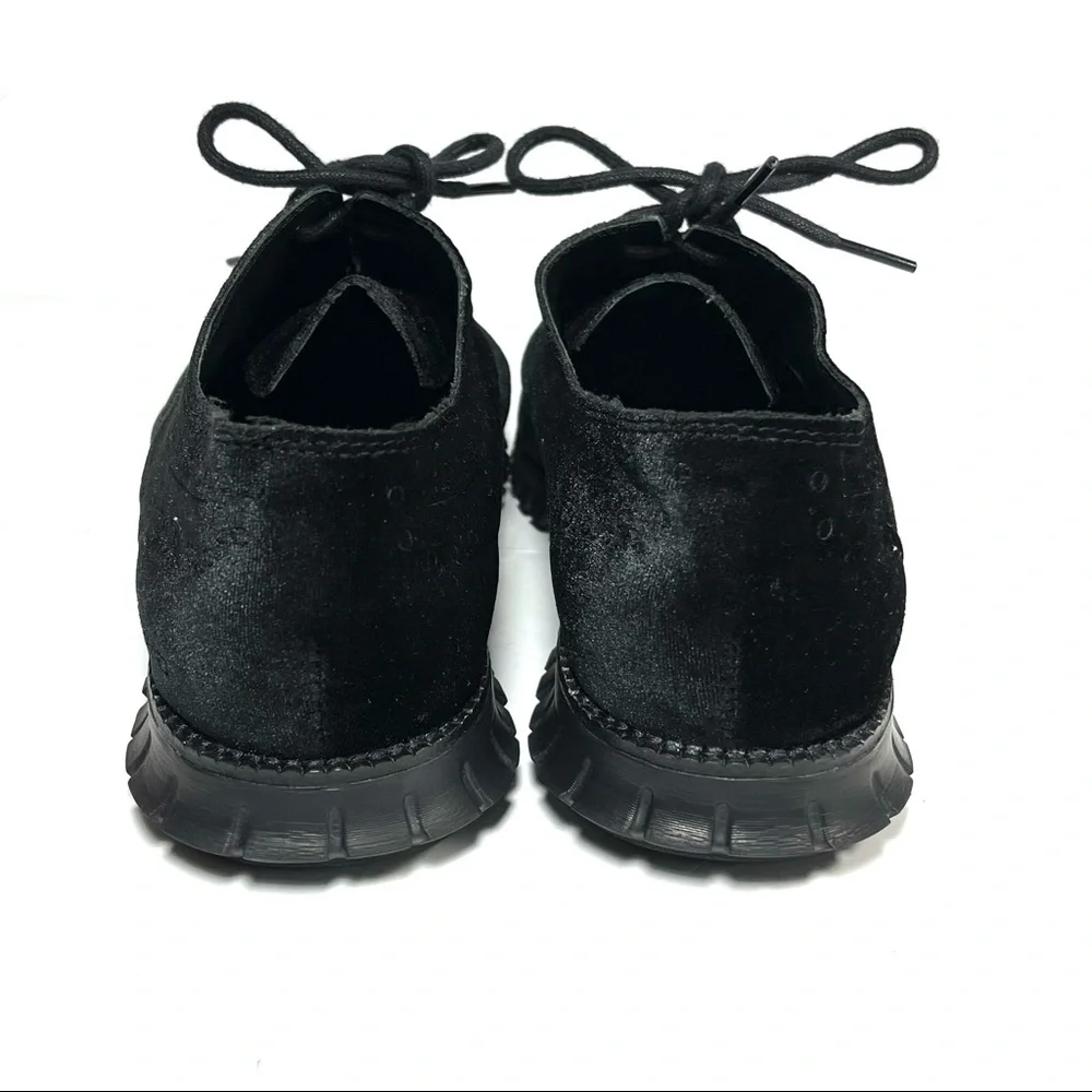 Cole Haan‎ Grand OS Men’s Wingtip Oxfords Black Velvet Size 8.5 M
